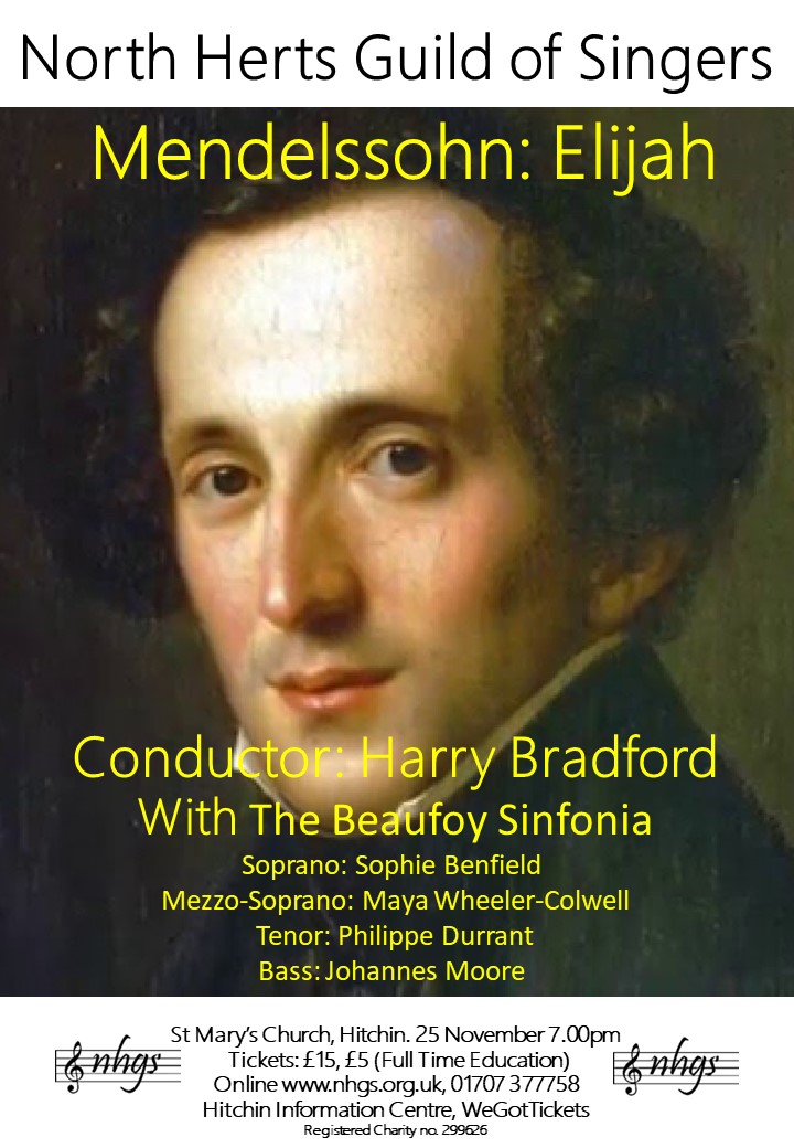 Concert: Mendelssohn Elijah