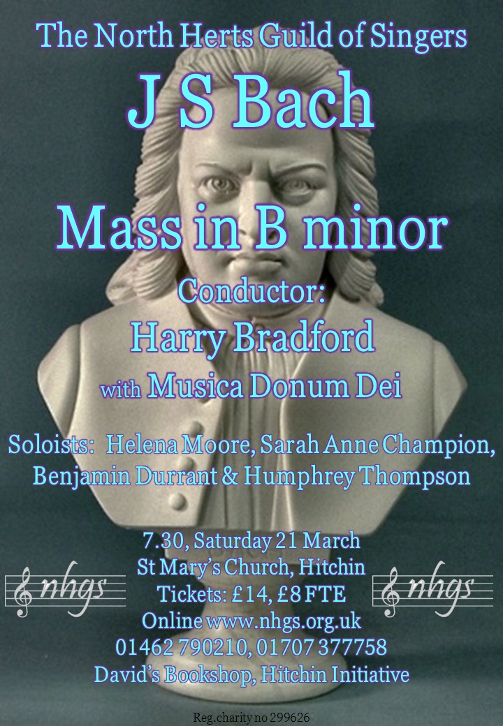 ***Cancelled*** Bach B Minor Mass